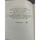 Jean Orieux Petit Sérail édition originale le numéro 56 des 60 sur alfa grand papier