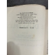 Howard Spring Le dunkerley édition originale traduction 1948 le 116 des 140 sur beau vélin. Grand papier