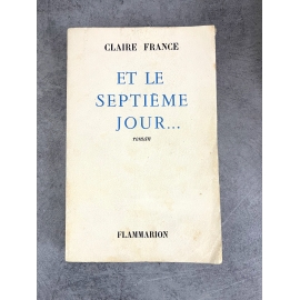 Claire France Et le septième jour édition originale le 37 des 60 sur alfa grand papier