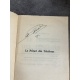 Edouard Boucher Le prince des ténèbres Envoi de Boucher à Mr Forel papier resté bien blanc.