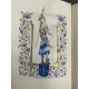 Manuscrit enluminé sur vélin pour Madeleine Teste du Bailler par Jeanne du Charmeil Dauphiné Ordinaire de la messe