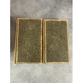 Caillot Abrégé des voyages modernes Paris Ledentu 1829 reliures cuir du temps gravures