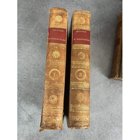 Propiac Histoire d'Angleterre à l'usage de la jeunesse 1809 Bien complet carte et gravures de portraits .