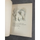Geraldy Toi et Moi aquarelles de Gasztold Superbe reliure plein cuir signée de Andréas. bibliophilie