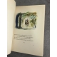 Geraldy Toi et Moi aquarelles de Gasztold Superbe reliure plein cuir signée de Andréas. bibliophilie