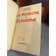 Colette La Chatte, la maison de Claudine , L'ingénue libertine, Sido Artisanales reliures cuirs du temps Fort beau lot.