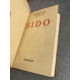 Colette La Chatte, la maison de Claudine , L'ingénue libertine, Sido Artisanales reliures cuirs du temps Fort beau lot.
