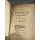 Jacques Chardonne Le bonheur de Barbezieux Dessins d'André Jordan Bel exemplaire numéroté bien relié .