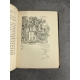 Jacques Chardonne Le bonheur de Barbezieux Dessins d'André Jordan Bel exemplaire numéroté bien relié .