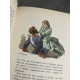 Maupassant Contes choisis Illustrés par Raoul Serres Exemplaire numéroté relié cuir à l'époque.