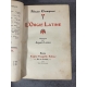 Félicien Champsaur Auguste Leroux illustrateur L'orgie latine Fasquelle 1903 illustrations curiosa reliure cuir