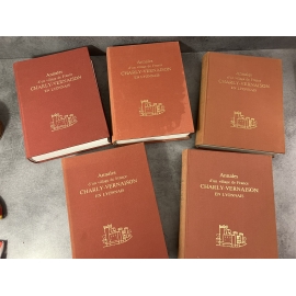 Louis Vignon Edition originale envoi Annales d'un village de France Charly Vernaison en lyonnais. Histoire régionalisme Lyon