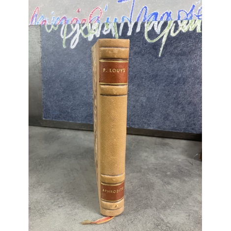 Pierre Louys Aphrodite , illustrations de Renée Ringel 1944 Reliure Erotisme Curiosa numéroté