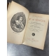 Madame de Sévigné Lettres choisies Observations de Sainte Beuve Paris Garnier 1923 reliure cuir
