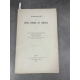 Médecine Souligoux Pathogénie des abcès froids du Thorac Steinheil 1894