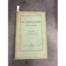 Médecine Gallet Duplessis La symphyséotomie chez l'homme Paris Jouve 1893