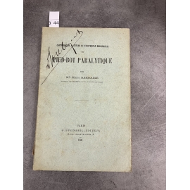 Médecine Marie Bakradzé rare thèse d'une femme médecin au XIXe Pied bot Paralytique Steinheil 1898