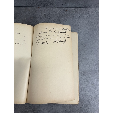 Médecine Mourette Essai sur le lavage du sang 1896 Jouve Envoi à Souligoux