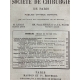 Médecine société de chirurgie 10 mai 1914 Collectif Lenormant vésicule