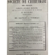 Médecine société de chirurgie 20 novembre 1910 Collectif Schwartz anévrisme