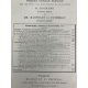 Médecine société de chirurgie 6 décembre 1910 Collectif Mauclair Hartmann