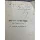 Médecine Jonnesco Anatomie topographique du duodenum et des hernies duodenales 1889 Envoi à Souligoux