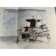 Rémon Jean Pierre Le France et la mer mis en couleur à l'aquarelle dédicace de l'auteur Compagnie transatlantique