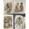 Madagascar, Nouvelle Calédonie Tahiti Guyane Antille Martinique Rare album vers 1890 gravures couleurs Cartonnage du temps