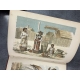 Madagascar, Nouvelle Calédonie Tahiti Guyane Antille Martinique Rare album vers 1890 gravures couleurs Cartonnage du temps