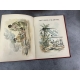 Madagascar, Nouvelle Calédonie Tahiti Guyane Antille Martinique Rare album vers 1890 gravures couleurs Cartonnage du temps