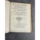 BONNET Joseph.- Recueil d'Arrêts notables du Parlement de Provence Aix Paquet, 1723, 1724,1727 3 vol en 1 . Portrait gravé