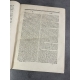 Encyclopédie méthodique Panckoucke 1788 Théologie tome 1 par Bergier de A à Eze