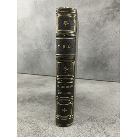 Victor Hugo Notre-Dame de Paris Hetzel Lecou 1855 Edition contemporaine de Hugo en reliure d'époque.