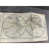 Bonne Raynal Atlas de toutes les parties connues du Globe Terrestre fin XVIIIe 50 cartes double 23 tableaux dépliants