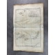 Bonne Raynal Atlas de toutes les parties connues du Globe Terrestre fin XVIIIe 50 cartes double 23 tableaux dépliants