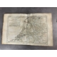 Bonne Raynal Atlas de toutes les parties connues du Globe Terrestre fin XVIIIe 50 cartes double 23 tableaux dépliants
