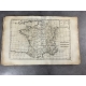Bonne Raynal Atlas de toutes les parties connues du Globe Terrestre fin XVIIIe 50 cartes double 23 tableaux dépliants
