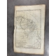 Bonne Raynal Atlas de toutes les parties connues du Globe Terrestre fin XVIIIe 50 cartes double 23 tableaux dépliants