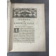 D'Anville Danville Notice de l'ancienne Gaule Grande carte géographique Edition originale Reliure d'époque.
