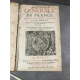 Scipion Dupleix Histoire générale de France Sonnius 1631 T1 et 2 Rare en maroquin rouge ancien .