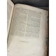 Dictionnaire raisonné des domaines 1762-1775 Complet en 3 vol in quarto reliures d'époque. Droit Notaire Impôts