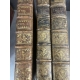 Dictionnaire raisonné des domaines 1762-1775 Complet en 3 vol in quarto reliures d'époque. Droit Notaire Impôts
