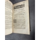 Ordonnance de la marine d'Aoust 1681 Paris Osmont 1715 Bateau voyage contrat droit pêche