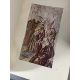 Flaubert Adrien Godien La Légende de Saint Julien l'Hospitalier avec beau dessin original signé reliure du temps .