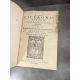 L'Ancre des Alde pour votre bibliothèque.Aldo Paule Manuce Paulo Manunzio Ciceronis Orationes Aldi Manuti In folio 1583.