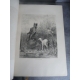 La Fontaine Gustave Doré illustrations Les fables hachette 1868 Forte reliure a gros nerfs en veau.