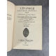 Dehaut l'Abbé L'évangile expliqué défendu médité complet en 4 volumes bien reliés cuir. 1873