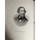 Alfred de Musset Oeuvres complètes Charpentier Hébert 1884 Bien complet avec la biographie par Paul son frère. et ses gravures .