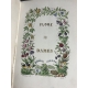 Jacquemart Le Langage des fleurs Flore des dames couleurs d'époque, Cartonnage romantique vers 1841 Complet