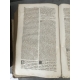 Boerii Decisiones burdegalensis summa diligentia Philippus Albert 1611 Genève Complet à restaurer